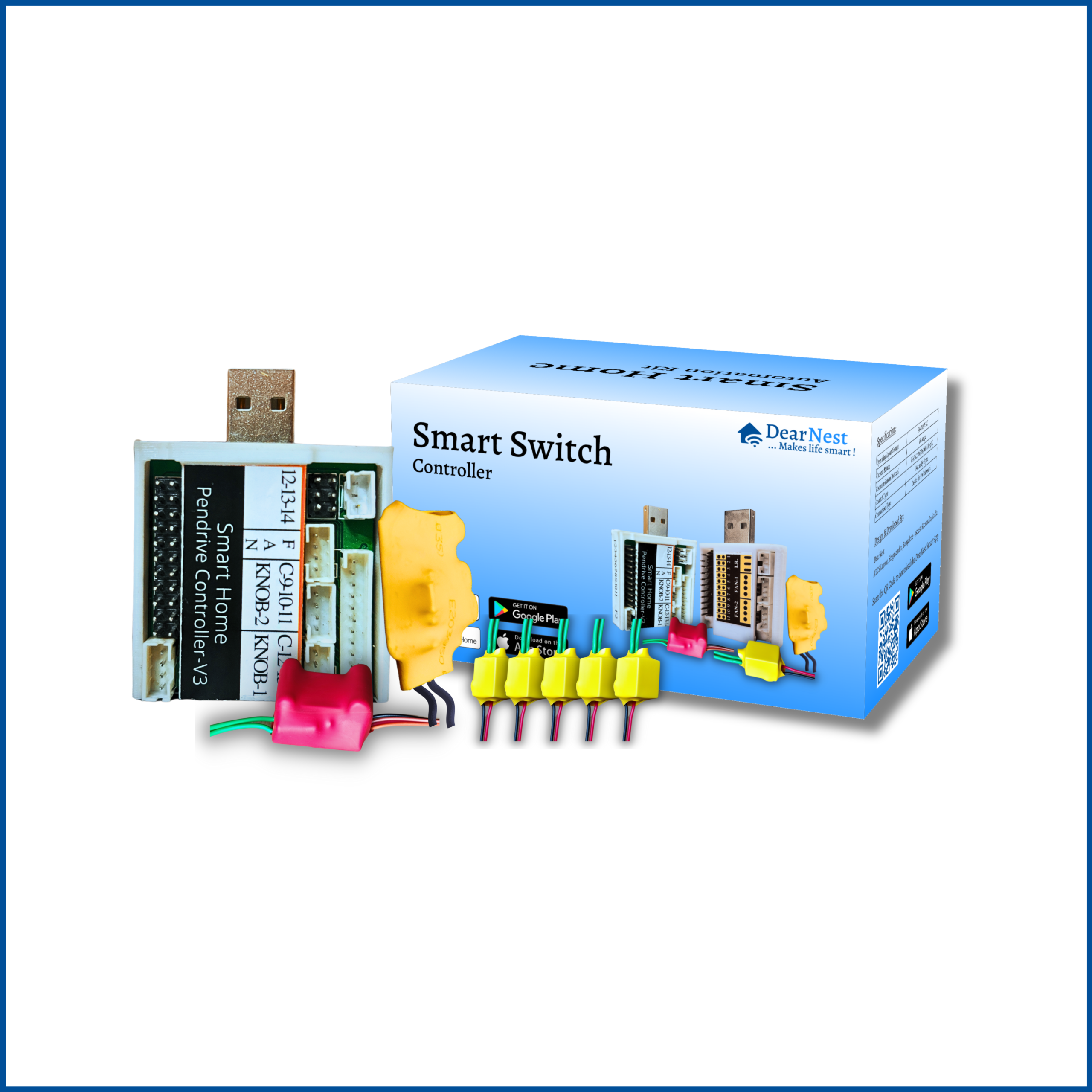 Smart Switch | 5 Switch 1 Fan Control Module