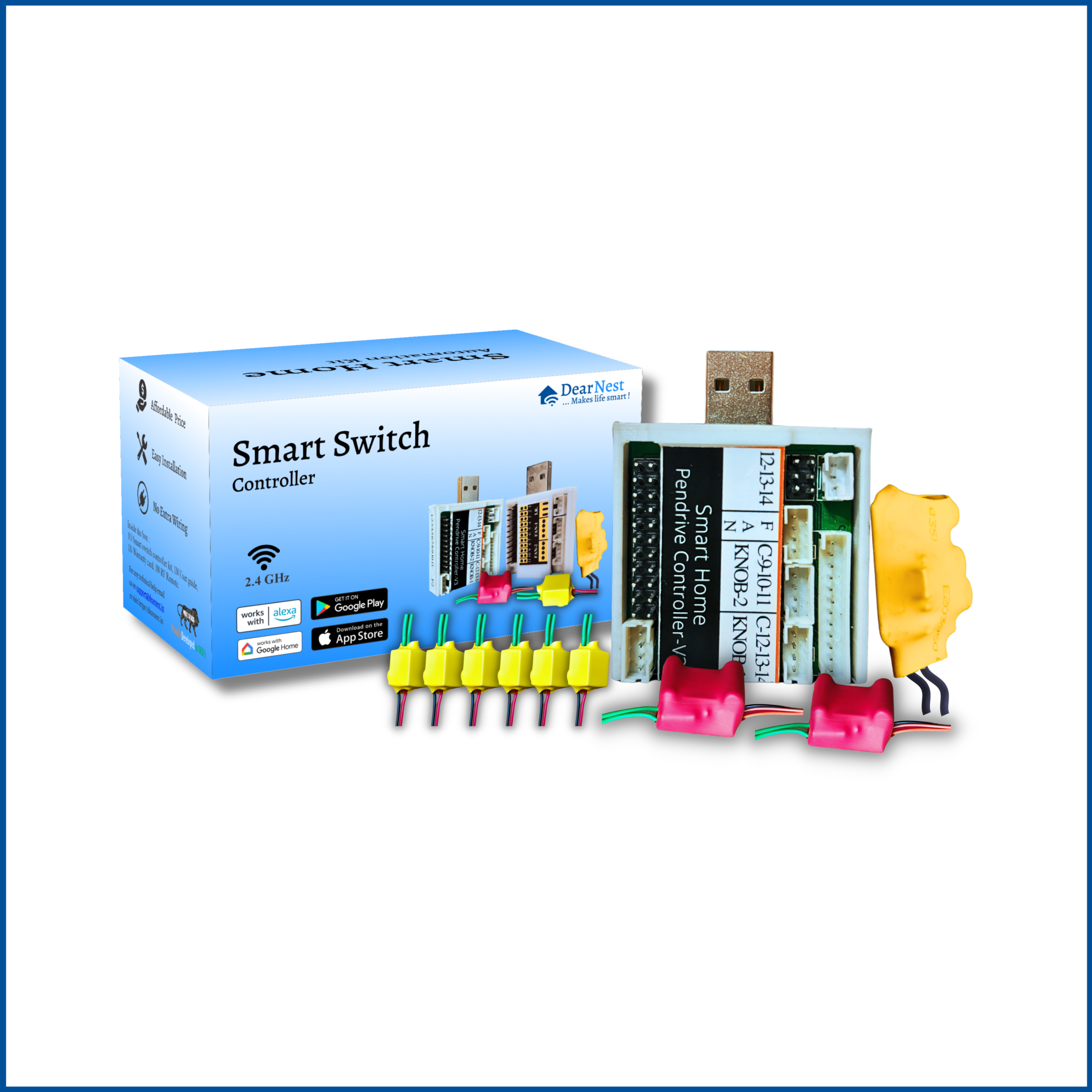 Smart Switch | 6 Switch 2 Fan Control Module