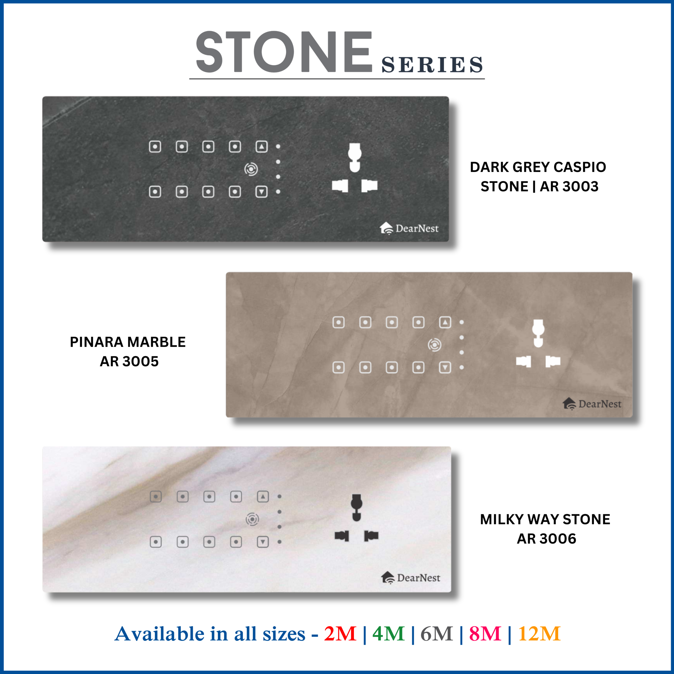 Stone Series Touch Switches