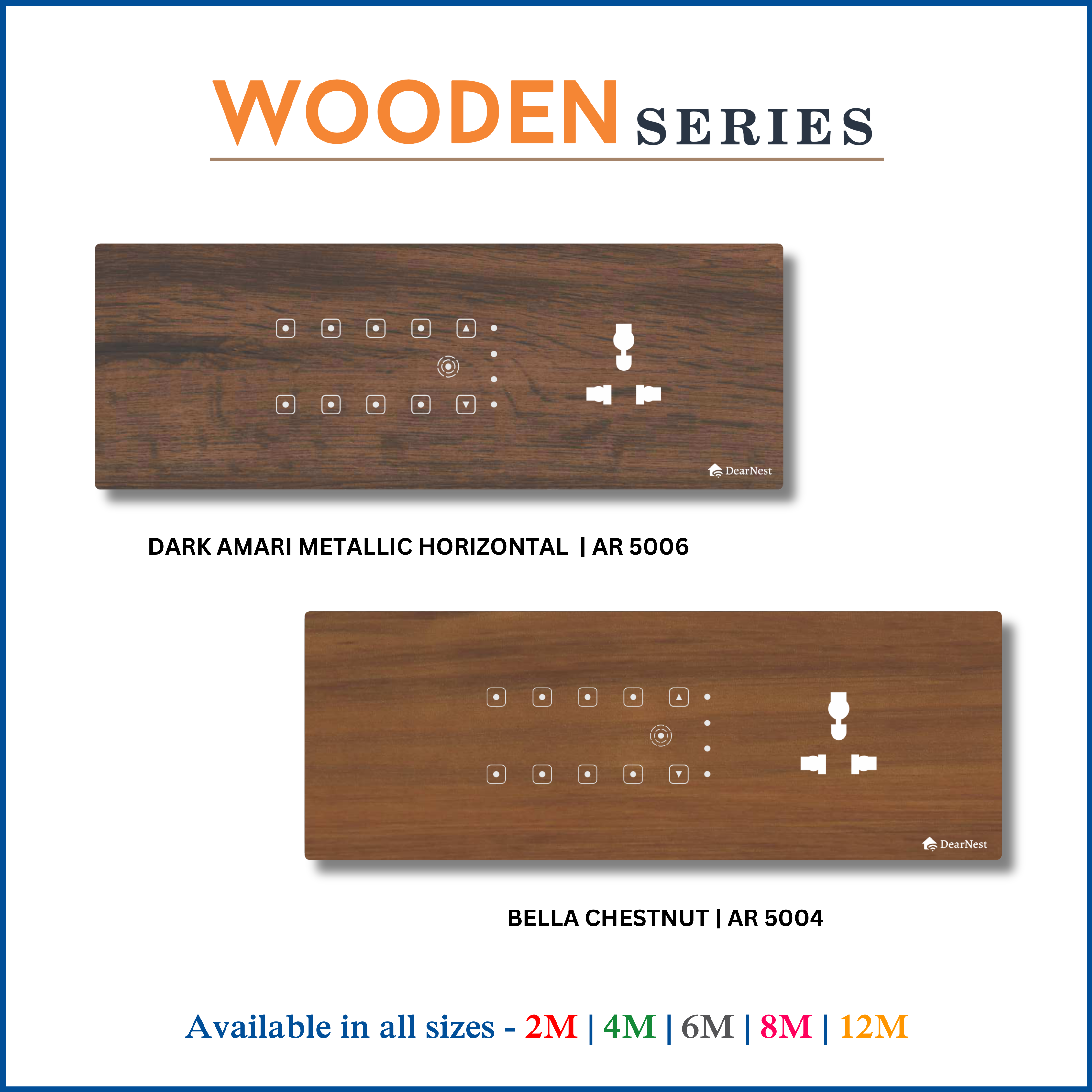 Wooden Series Touch Switches